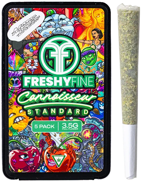 Freshy Fine - 5-Pack .7g Prerolls - Motorbreath