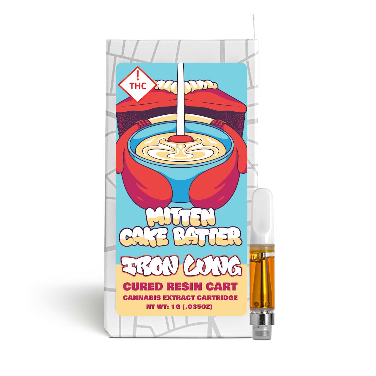 Photo of Mitten Cake Batter Cured Resin Cart