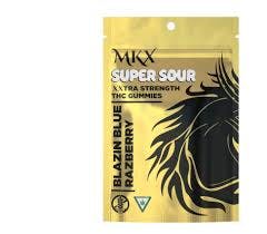 MKX - 200mg Gummies - Super Sour Blue Razz