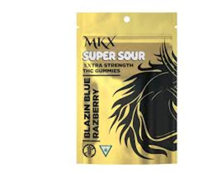 MKX - 200mg Gummies - Super Sour Blue Razz