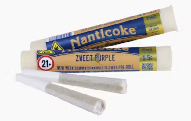 Nanticoke-Pre roll Joint 0.5g-Zweet Purple (BX)