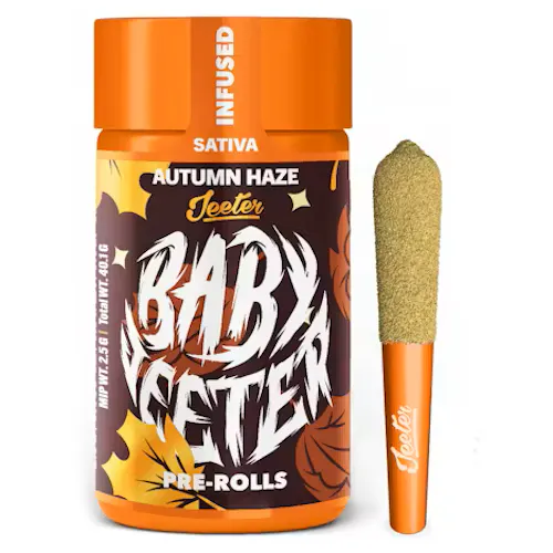 Autumn Haze Baby Jeeter Infused Pre-Roll 5-pack | 2.5g-1