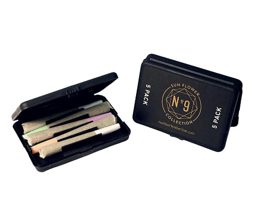 Photo of No.9 Collection – VARIETY 5-PACK – 0.7g Pre-Rolls – 5 Different Strains