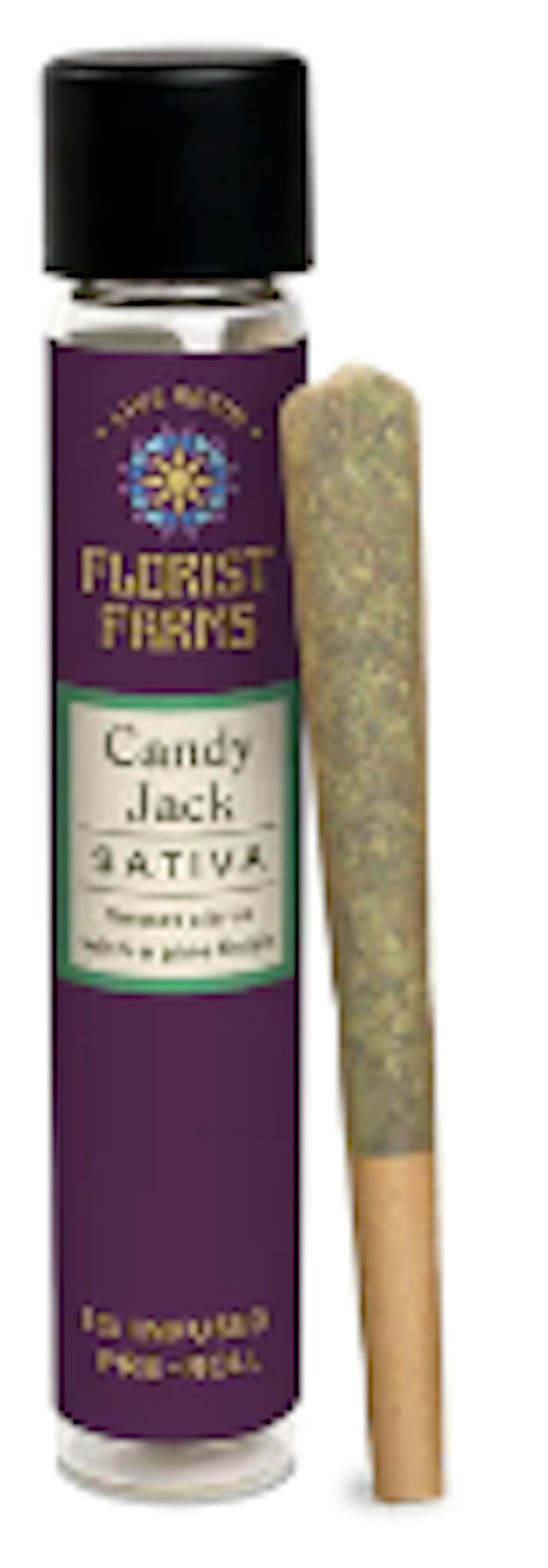 Product Live Resin Infused Preroll | Candy Jack (S) Florist Farms