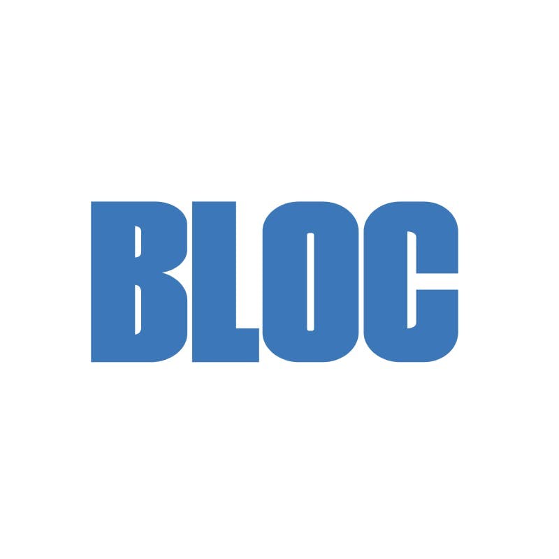logo for BLOC Dispensary - Berwyn