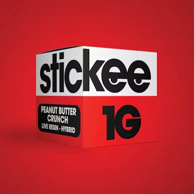 Stickee - 1g Live Resin - Peanut Butter Crunch