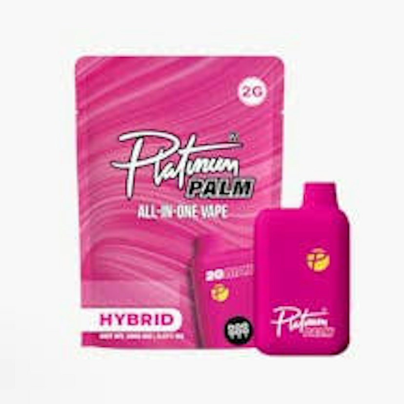 PLATINUM VAPE PALM DISPOSABLE | CHERRY LIME SHOCK (HYBRID)