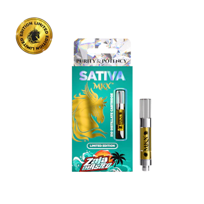 MKX - 1g Cart - Zaja Blasted (S) - CARTRIDGES by MKX Oil Co. at King of Budz
