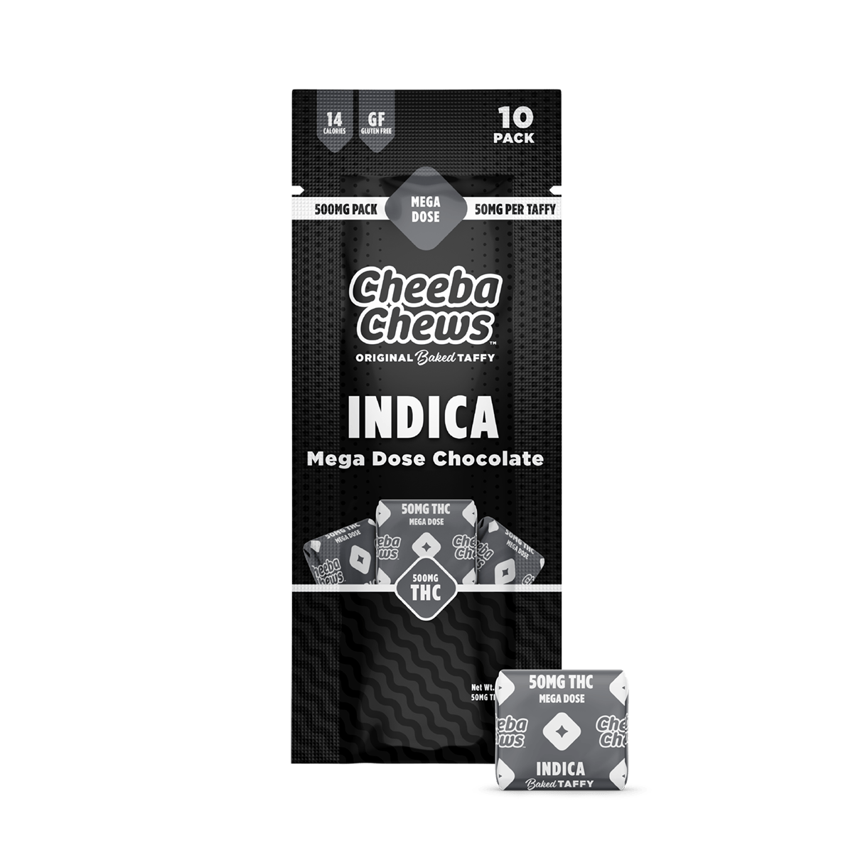 Cheeba Chews THC Wax Wrap Chews | Chocolate Indica