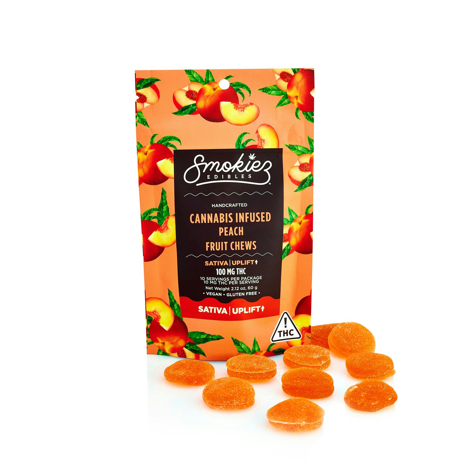Smokiez - Gummies - Peach (S) (100mg)