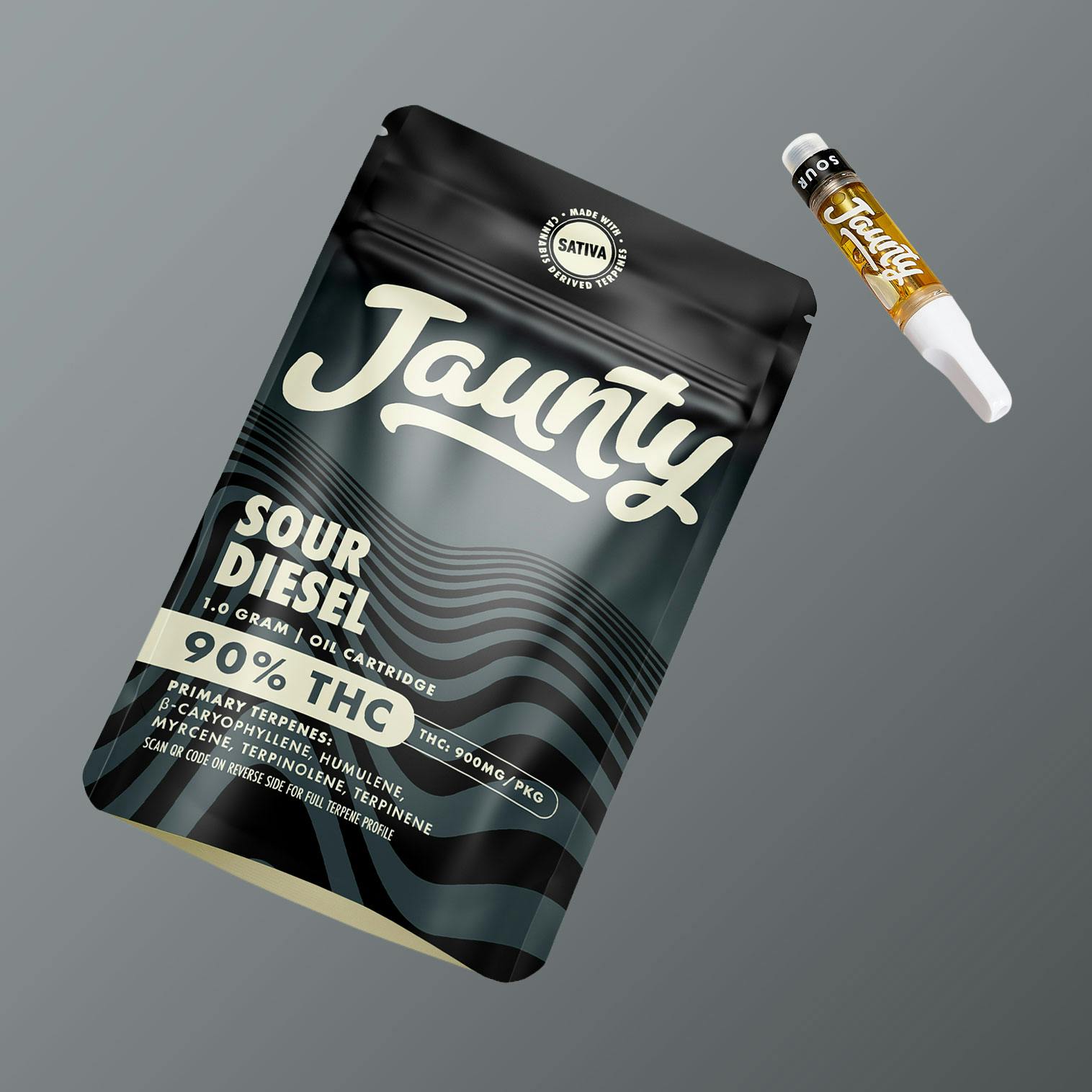 Jaunty - 1g Cart - Sour Diesel