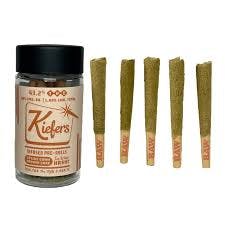 Kiefers - 5 Pack .7g Infused Prerolls - Papaya Upside Down Cake