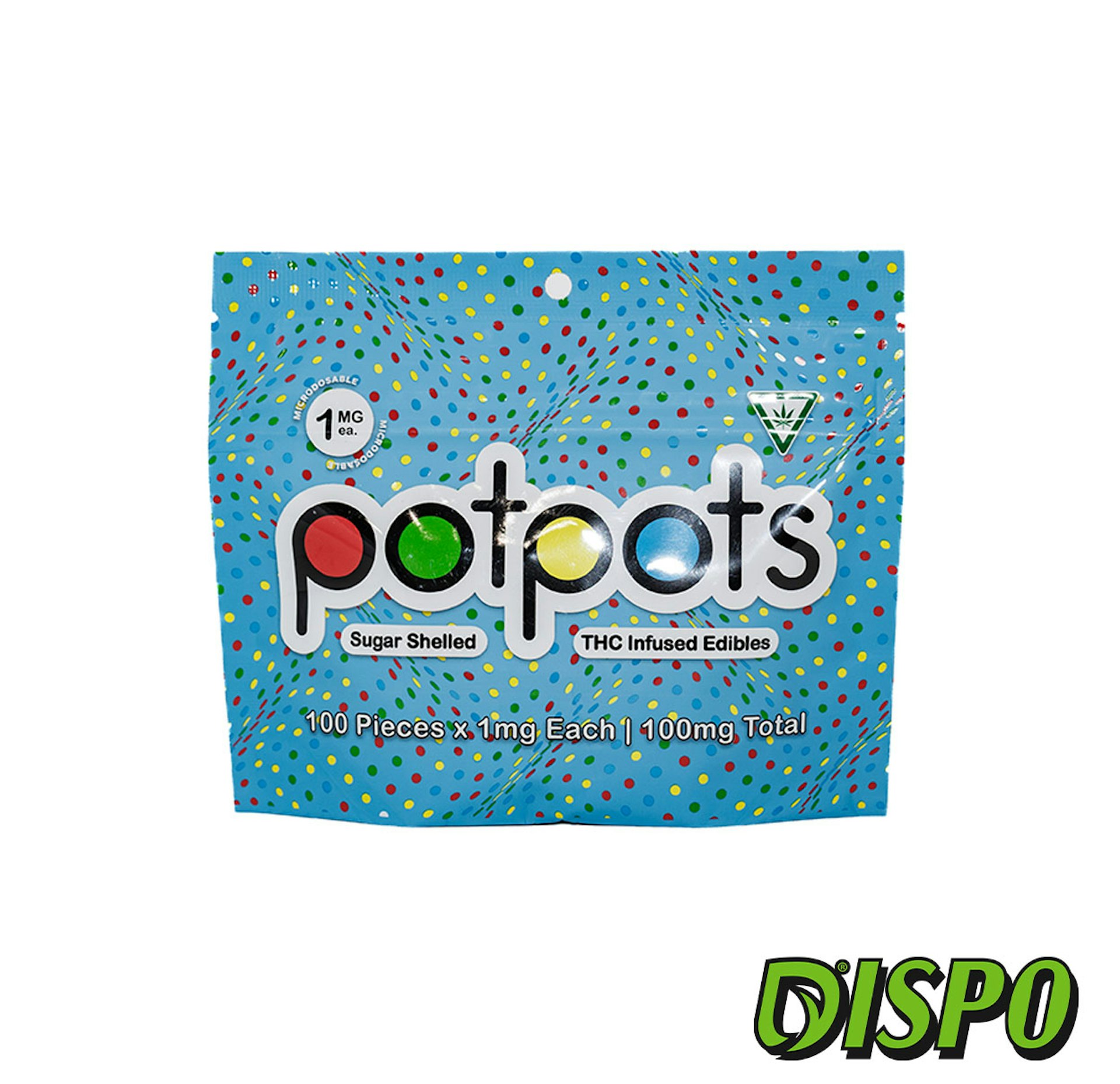 Potpots - Milk Chocolate 1:1 THC:CBN 100mg Chocolates