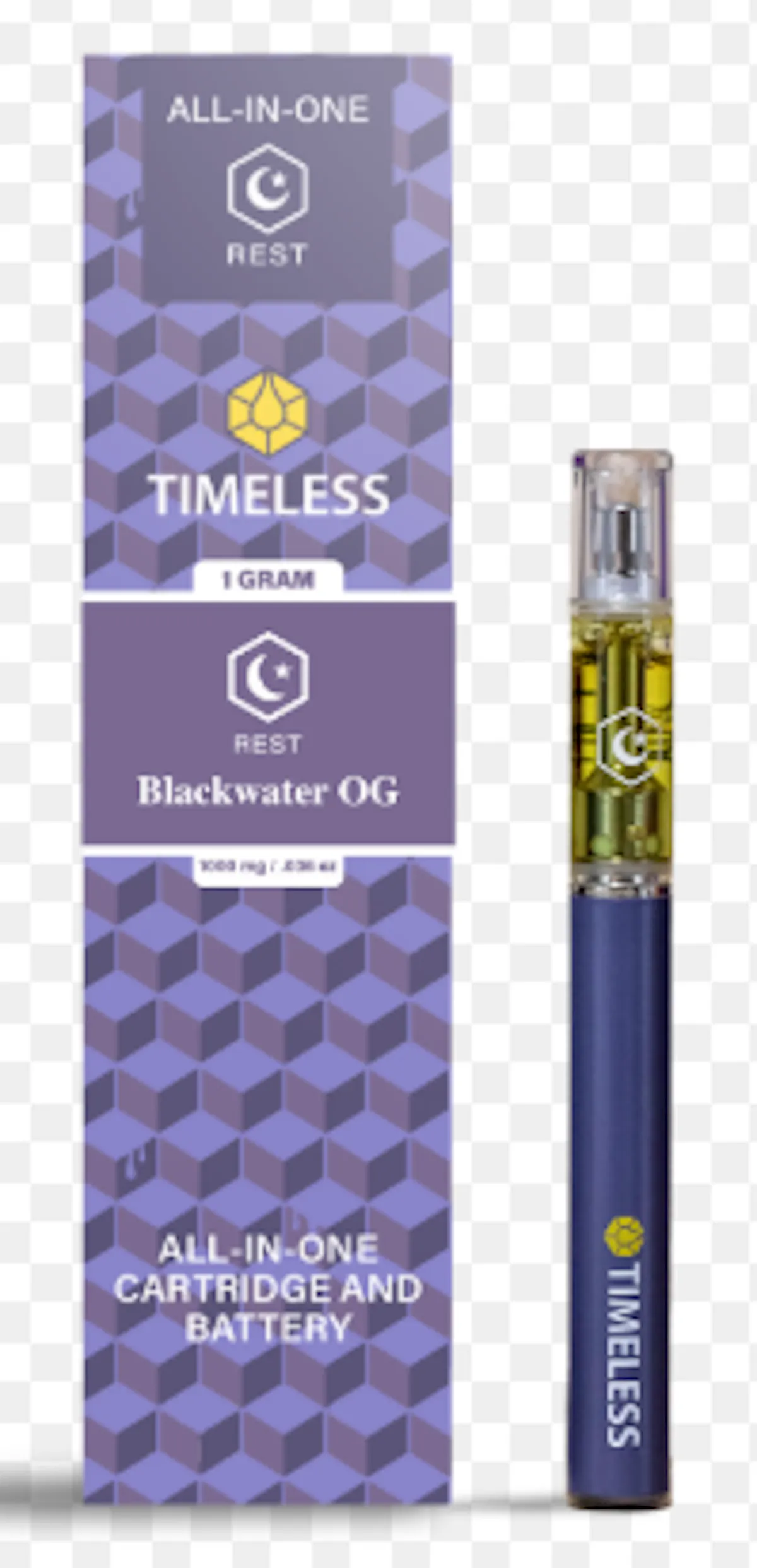 Timeless Blackwater OG “Rest” 1g Disposable 1g Vaporizers | Timeless