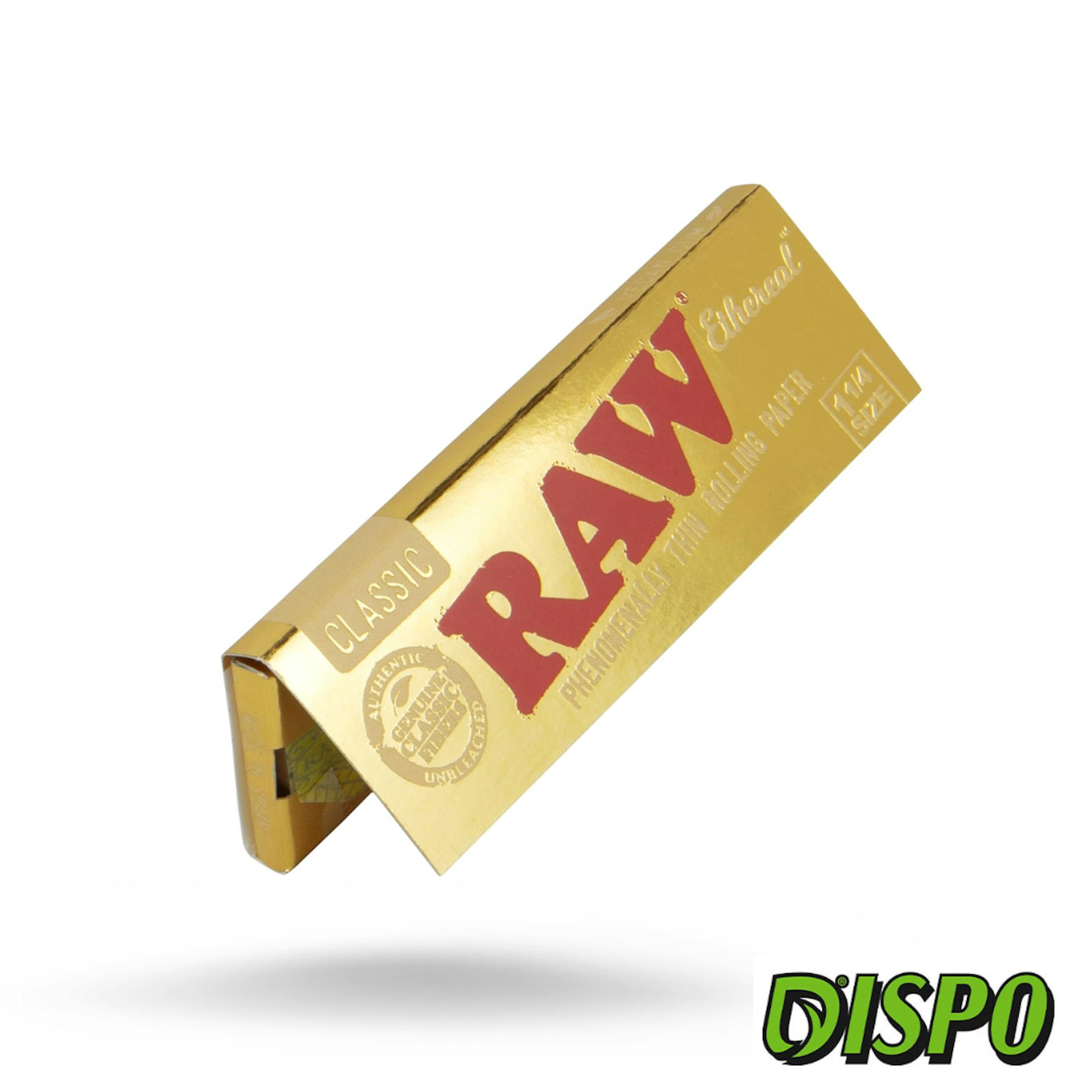 RAW - Classic Ultra Thin 1 1/4 Rolling Papers | Ethereal