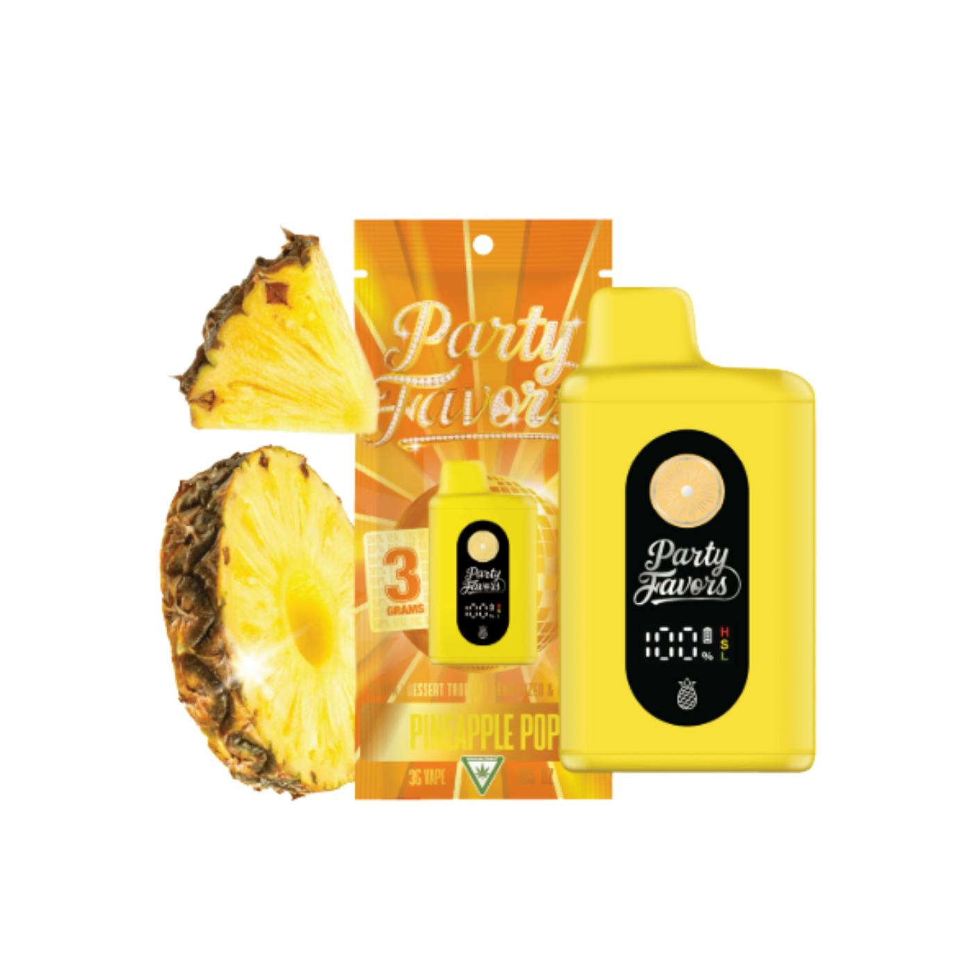 Party Favors - Pineapple Pop Disposable