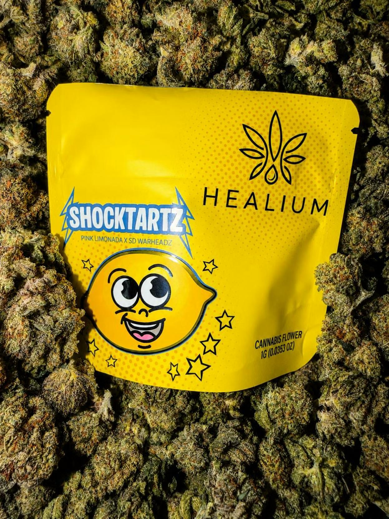 Product Healium | Shocktartz | 1g Indoor Flower | A09