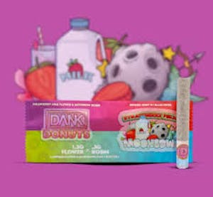 DANK | Hash Hole Donuts | Strawberry Milk x Moonbow