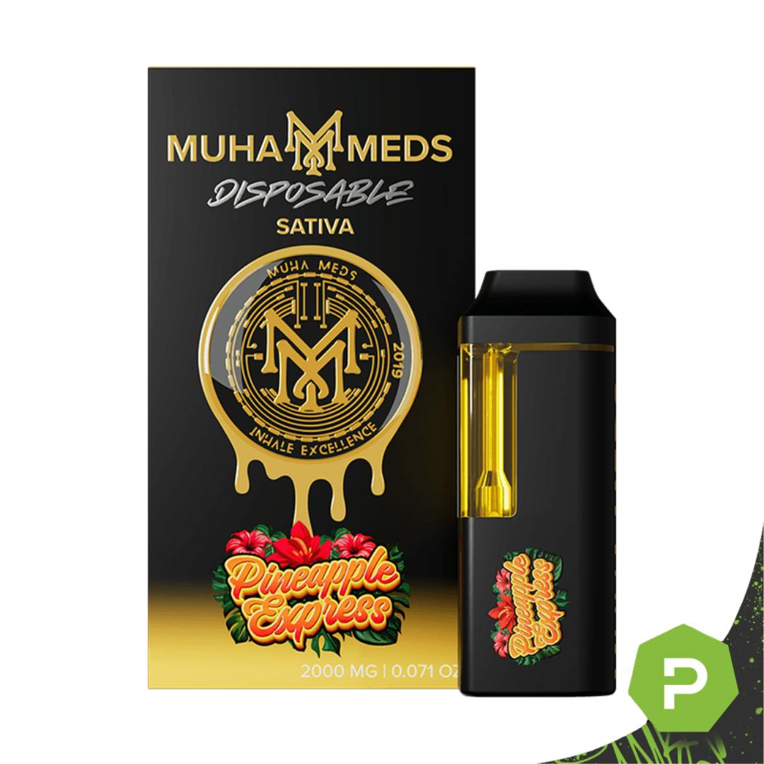 Muha Meds Muha Meds Disposable | Pineapple Express - Puff Cannabis Cannabis  Store in MI