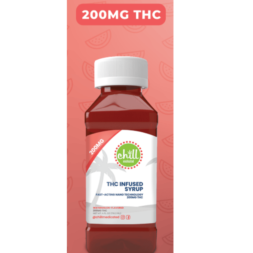 Chill Medicated - Pineapple 200mg Syrup