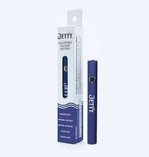 Jetty Adjustable Voltage Vape Battery - Blue in New Dorp, NY | Open Daily