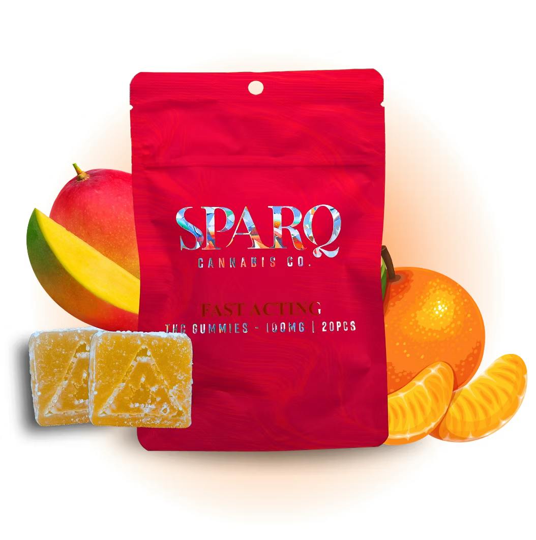 Product Sparq - Mangorine  (20CT) - Gummies - 100MG