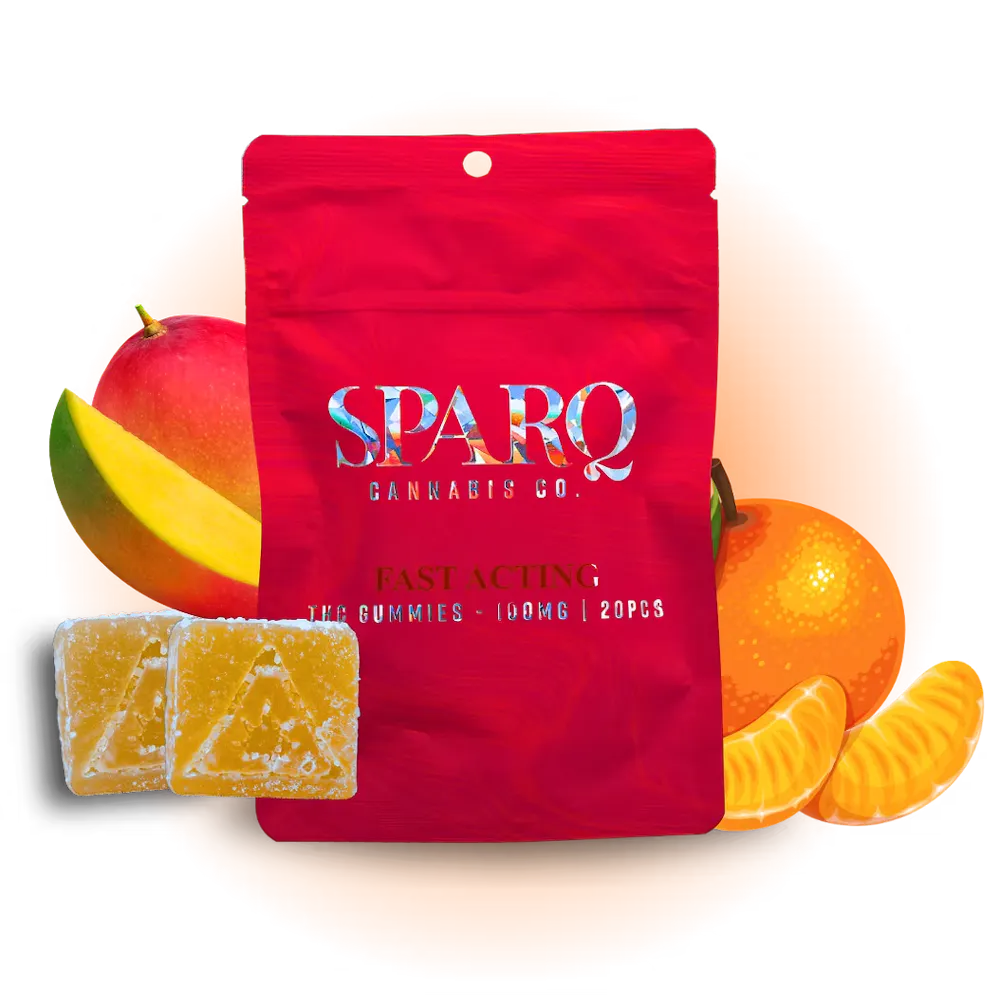 Product Sparq - Mangorine  (20CT) - Gummies - 100MG