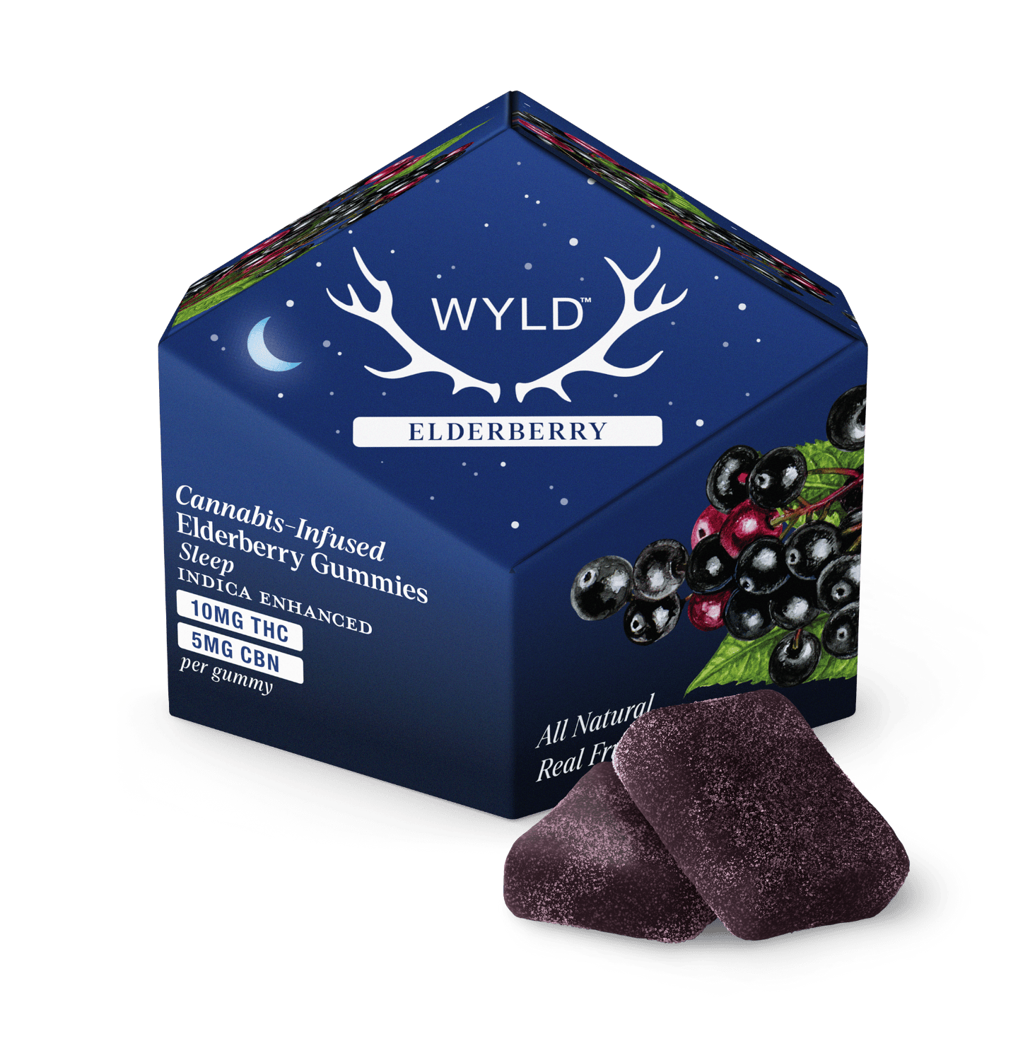 Elderberry | 150mg | 2:1 | THC:CBN | Gummies | 10-Pieces | Eugene OG