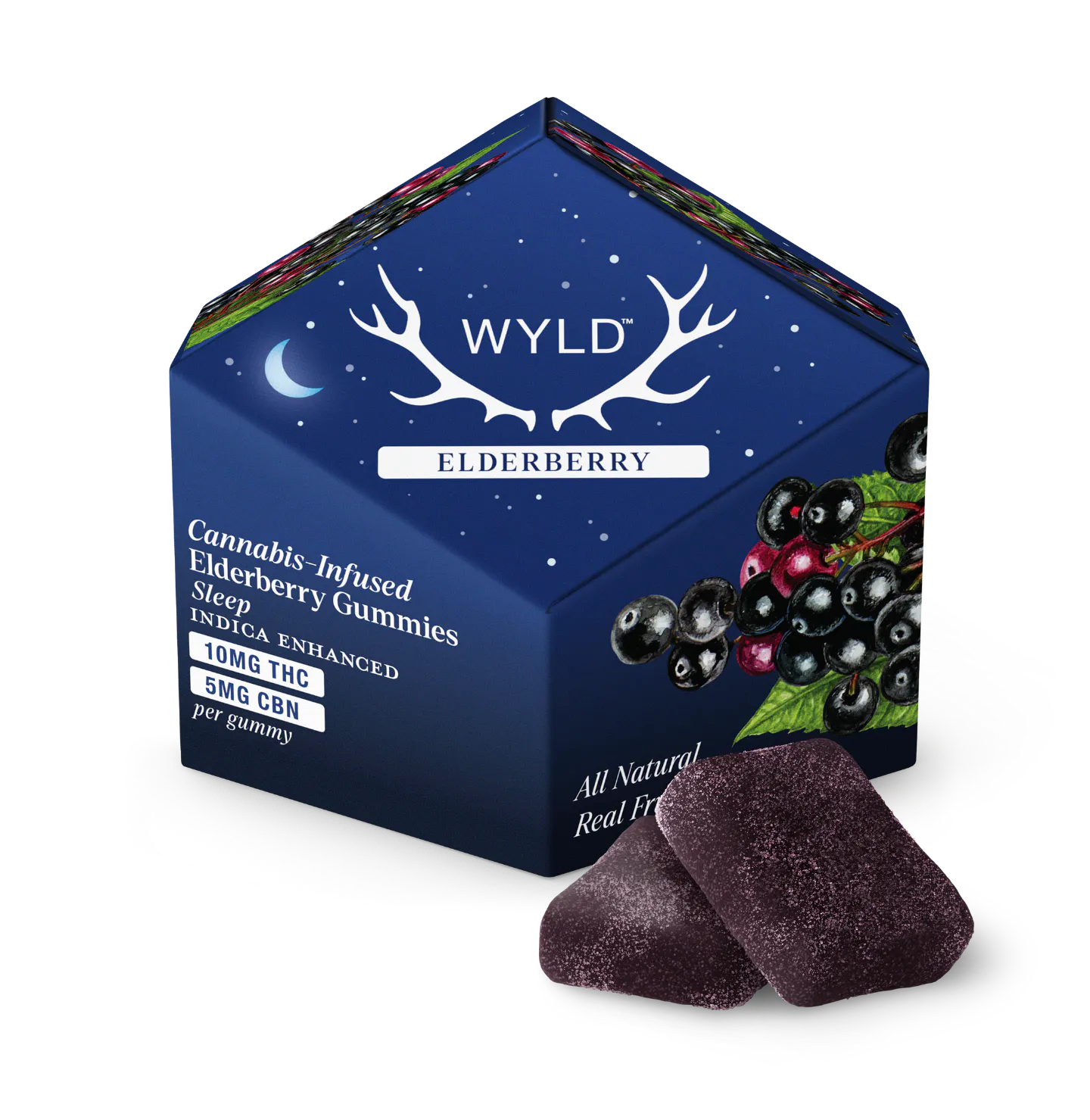 Elderberry | 150mg | 2:1 | THC:CBN | Gummies | 10-Pieces | Eugene OG