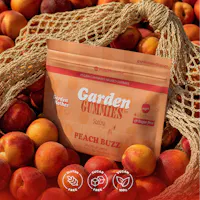 Product Garden Mother - Peach Buzz Live Rosin Garden Gummies (100mg 20pk)