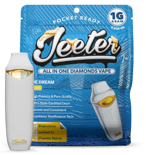 Disposable Vape | Jeeter | Blue Dream [Liquid Diamonds] | 1g | Mission  Georgetown (Adult-Use)