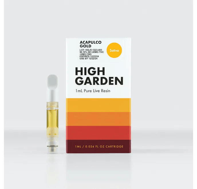 High Garden | Acapulco Gold | Live Resin 510 Cart | 1g