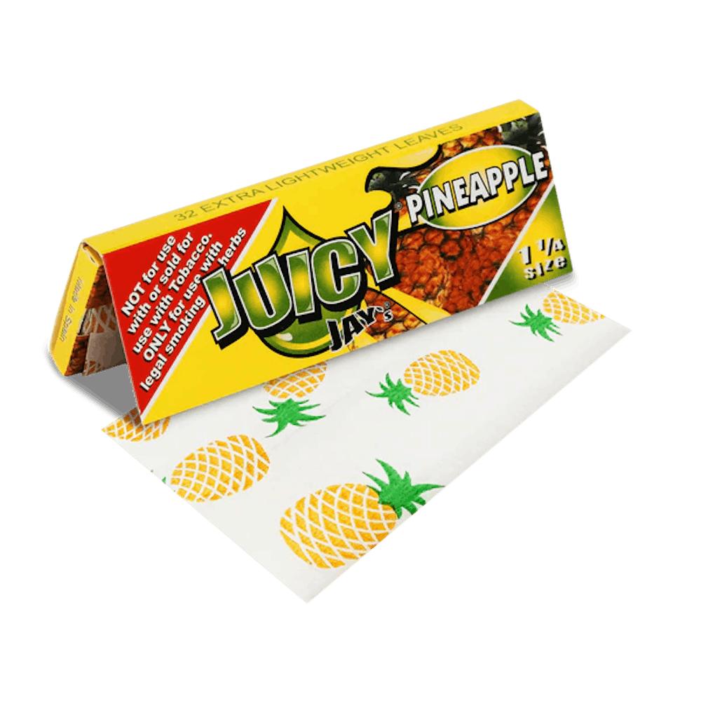 Product Juicy Jay's Rolling Papers | 1 1/4" 32pk | Pineapple