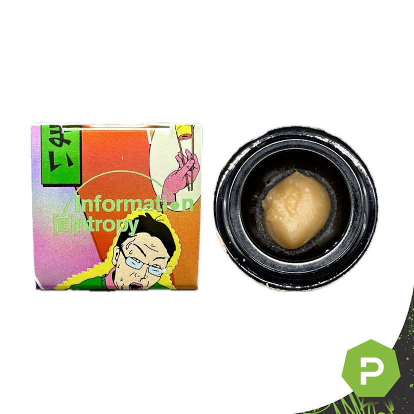 Information Entropy Live Rosin | More Mackinaw