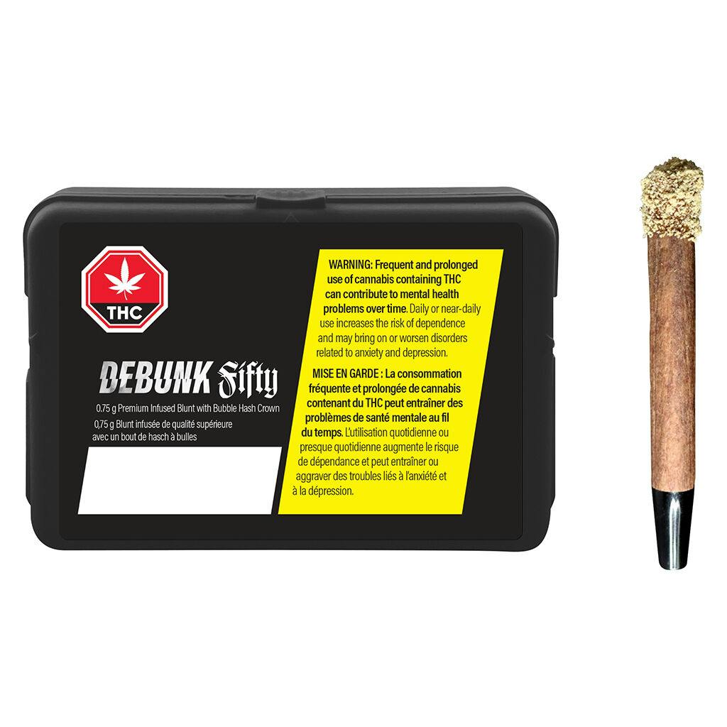 Debunk - fifty triple infused premium blunt - 1x0. 75g