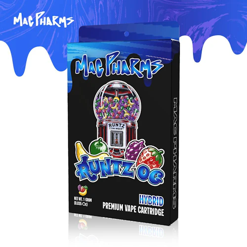 Mac Oils - 1g Cart - Runtz OG