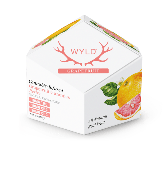 Wyld: Grapefruit Gummies [1:1:1 CBG:CBC] 10pk | Trulieve