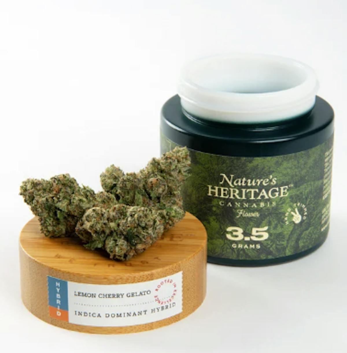 Photo of Nature’s Heritage Lemon Cherry Gelato
