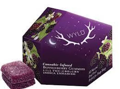 Boysenberry 1:1:1 Thc:Cbd:Cbn Gummies - Megan's Organic Market