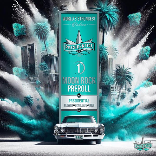 Presidential Moon Rock Preroll - OG Classic
