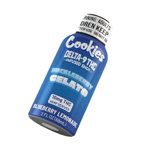 Cookies | Delta 9 THC Shot | 10mg | Huckleberry Gelato