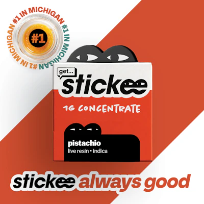 STICKEE | Pistachio| 1G | Live Resin Concentrate