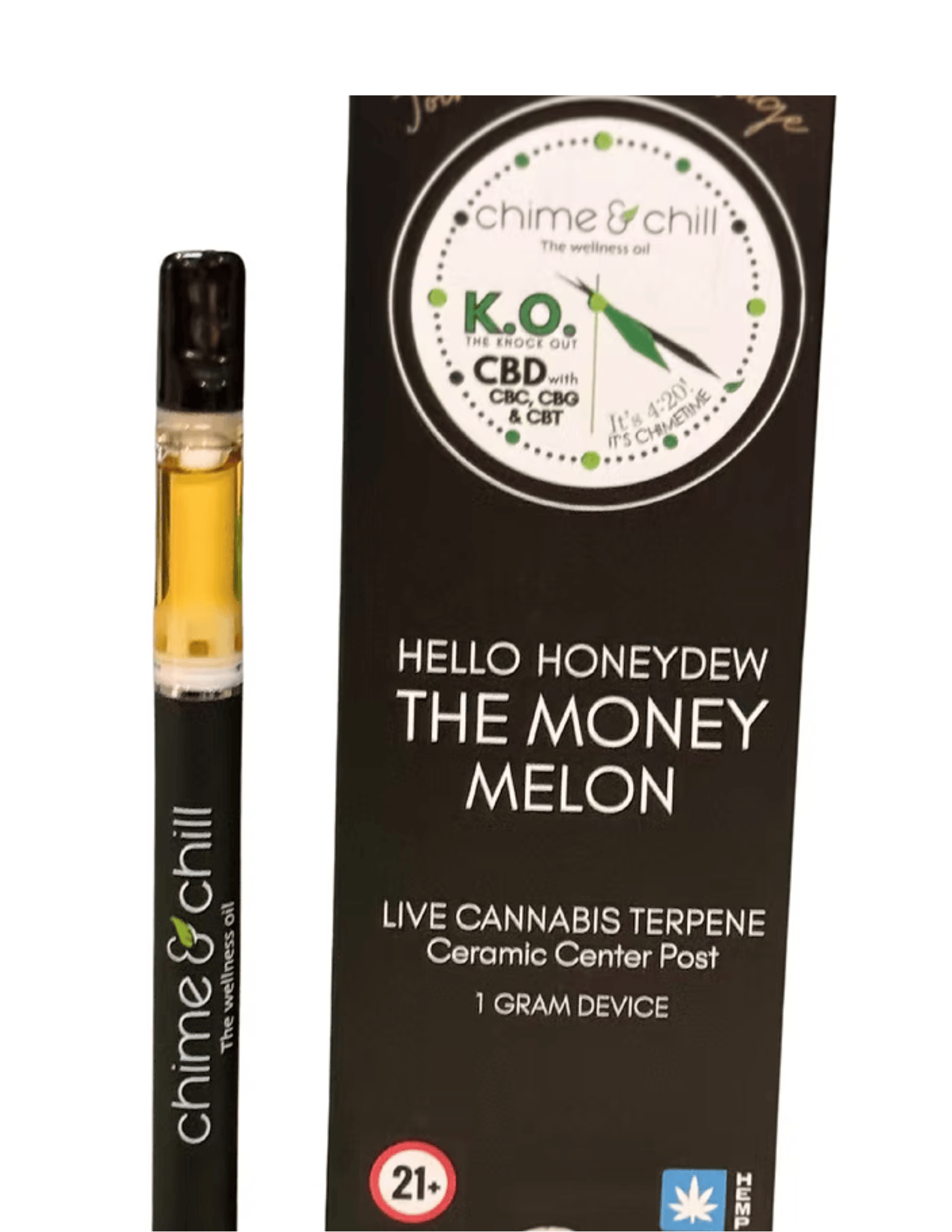Chime & Chill - KO: Vape - Hello Honeydew CBD: CBC : CBT : CBN by Chime & Chill