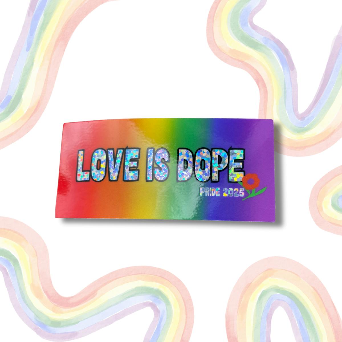 Image of Silver Cannabis – Pride Stickers