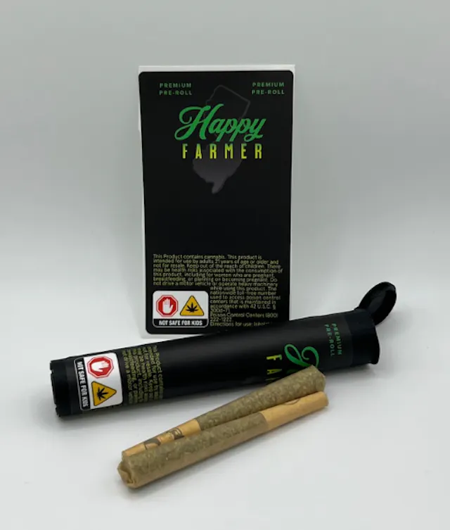 Happy Farmer Pre-Roll Pack Truffle Jordan 2pk/1g (indica hybrid, packs)