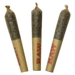 Infused Pre-Roll | Dab Bods - Strawberry Freeze Resin Infused - Hybrid - 3x0.5g