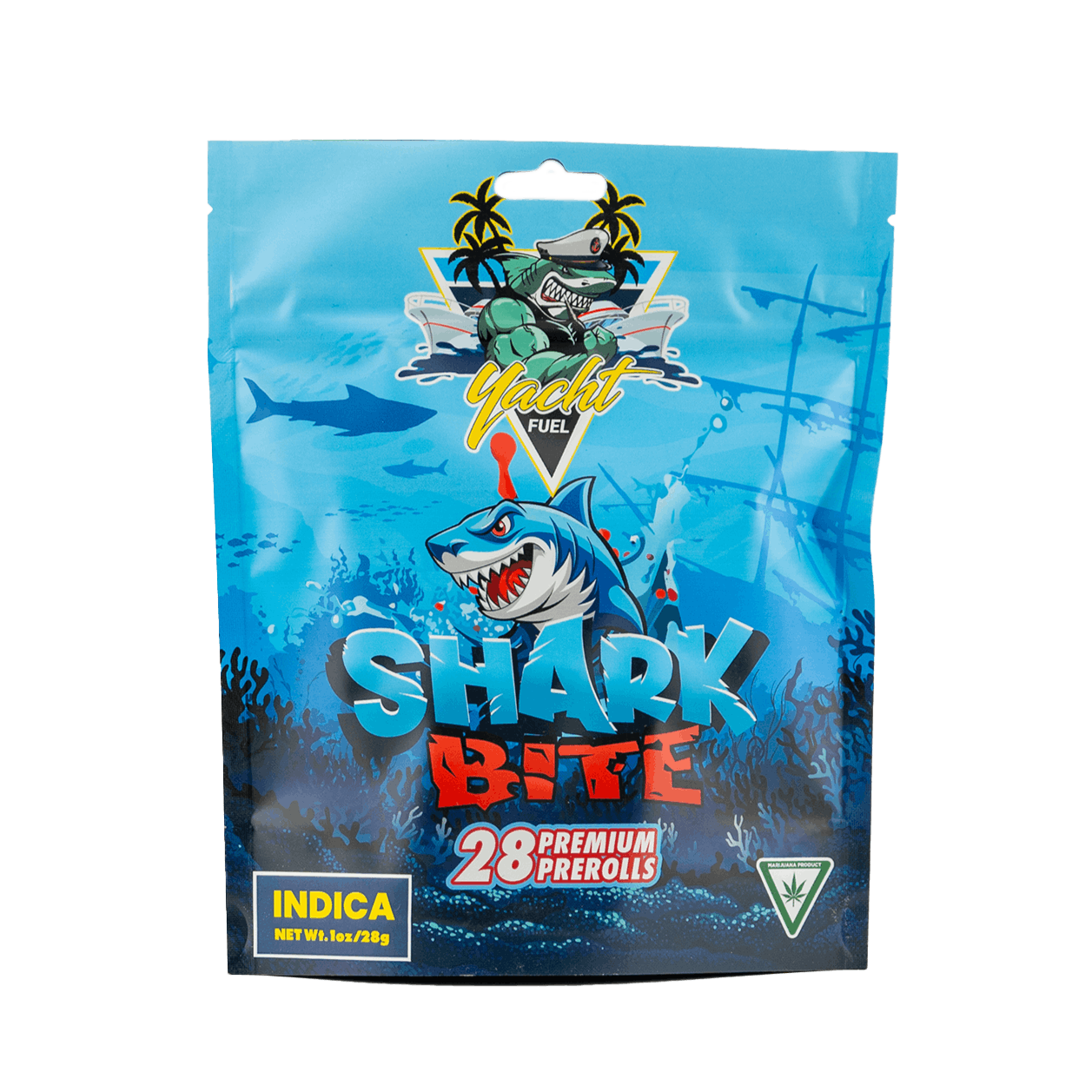 Yacht Fuel - 28-Pack 1g Prerolls - Shark Bite