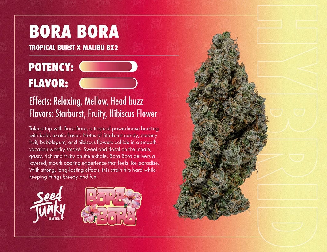 Seed Junky - 1g Preroll - Bora Bora