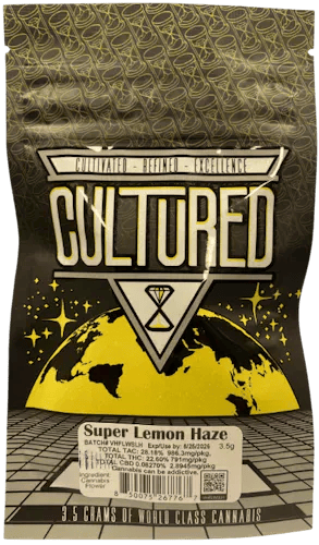 Super Lemon Haze | Flower | 3.5g by Cultured | Buy Online