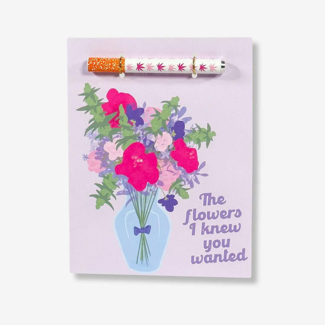 KushKards | Flowers for You | One Hitter Cards